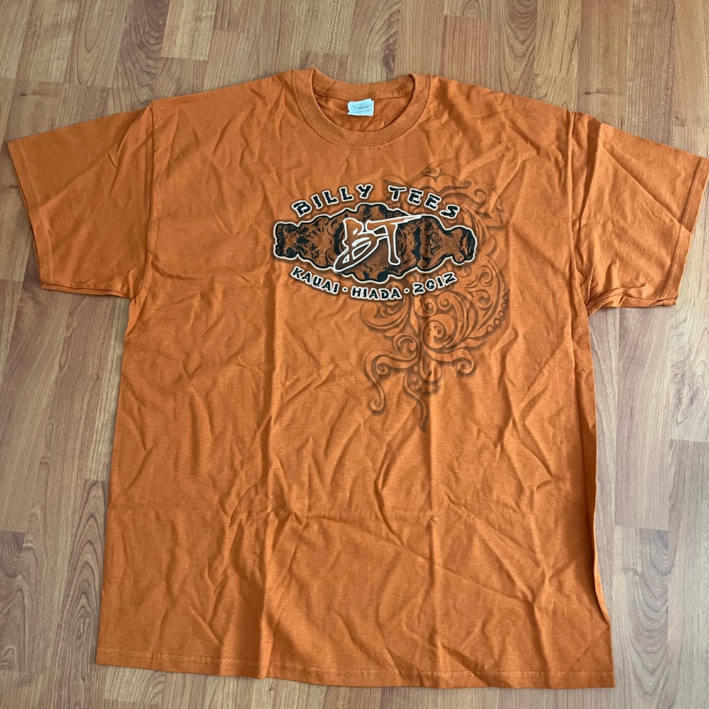 Orange Graphic T-Shirt